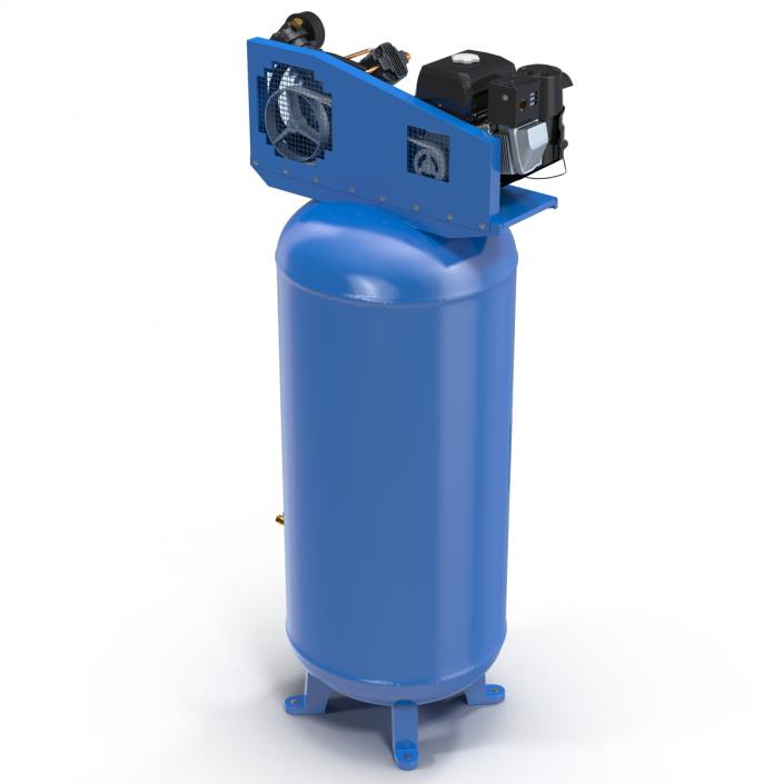 3D Vertical Air Compressor Abac model