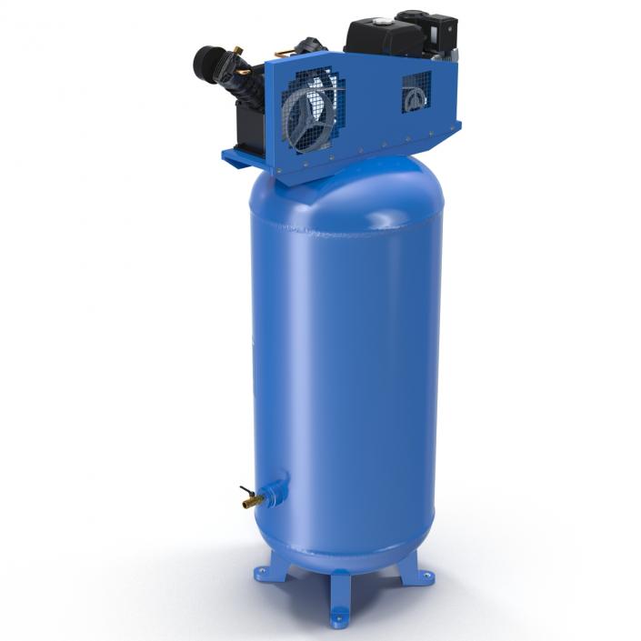 3D Vertical Air Compressor Abac model