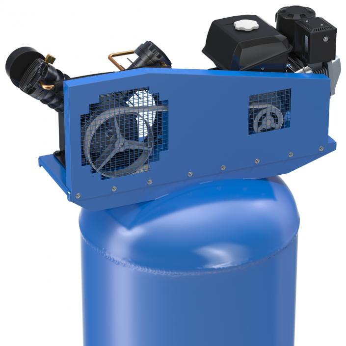 3D Vertical Air Compressor Abac model