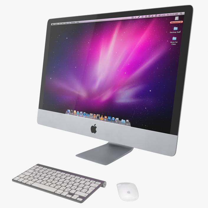 3D iMac with Retina 5K Display Collection model