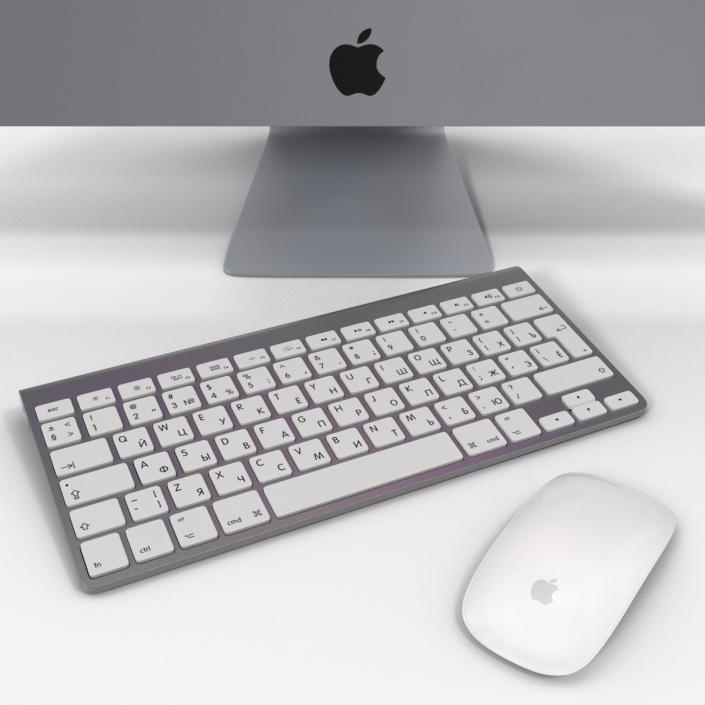 3D iMac with Retina 5K Display Collection model