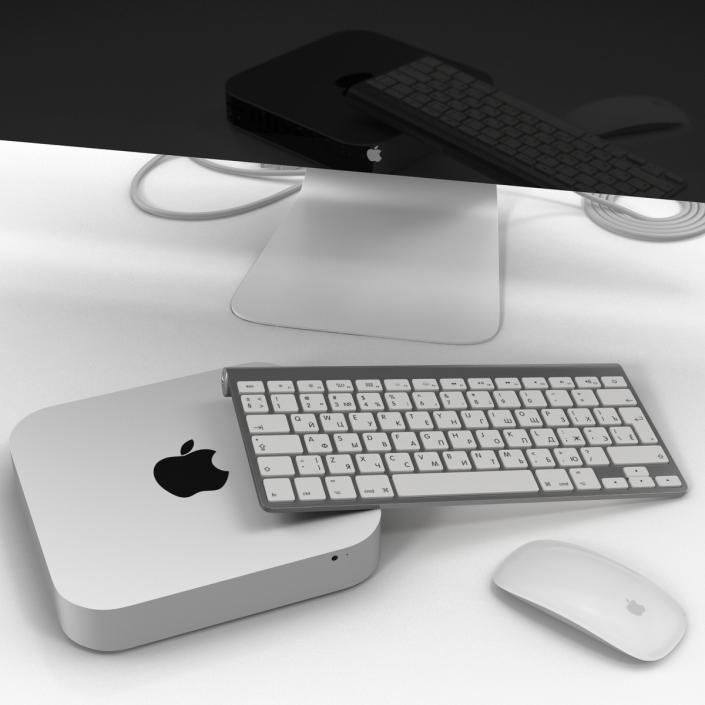 Mac Mini 3D Models Collection 3D model