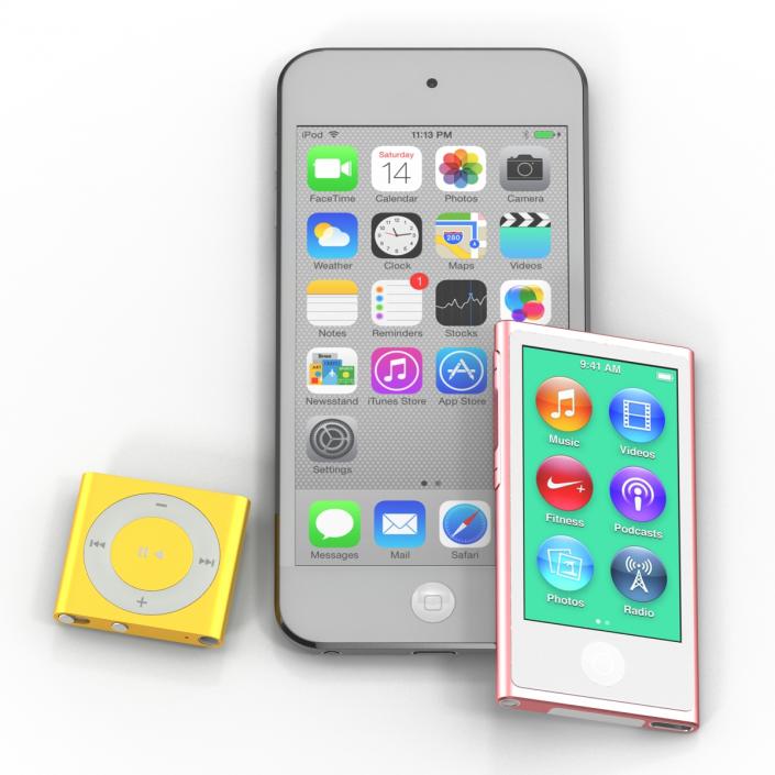 3D model iPod 3D Models Collection