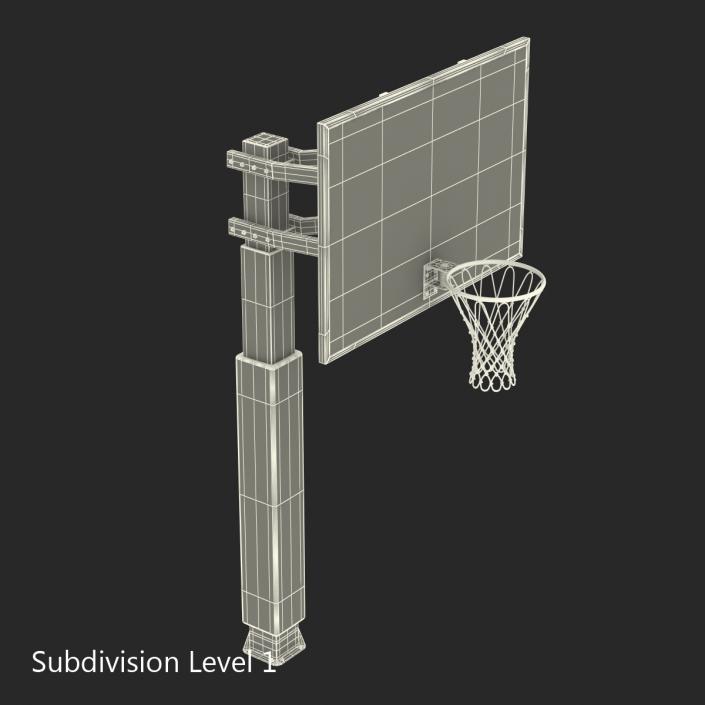 3D model Basketball Hoop 3 Generic