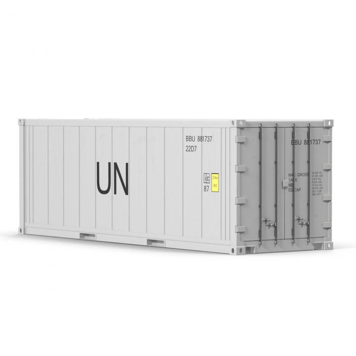 3D ISO Refrigerated Container