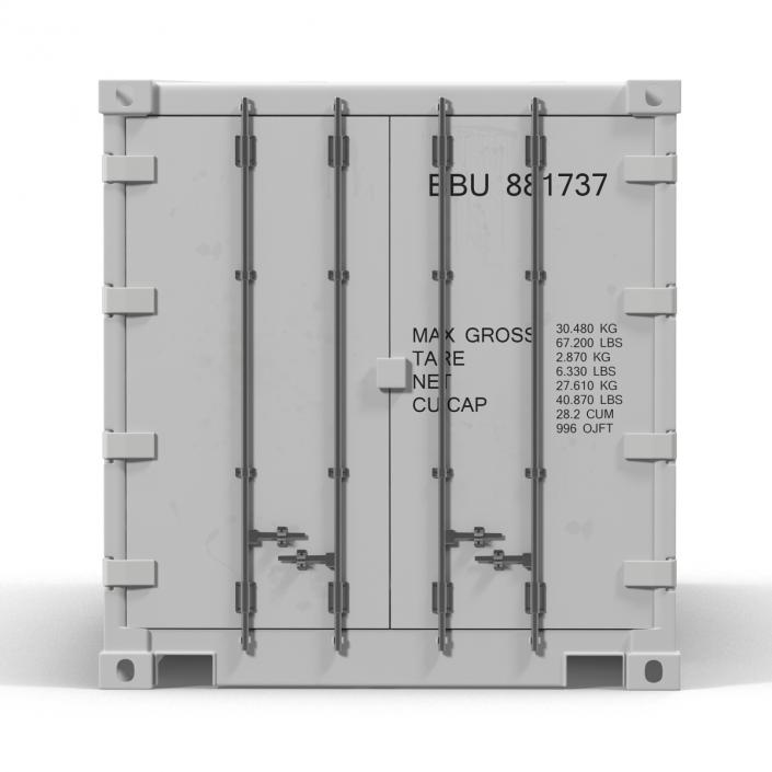 3D ISO Refrigerated Container