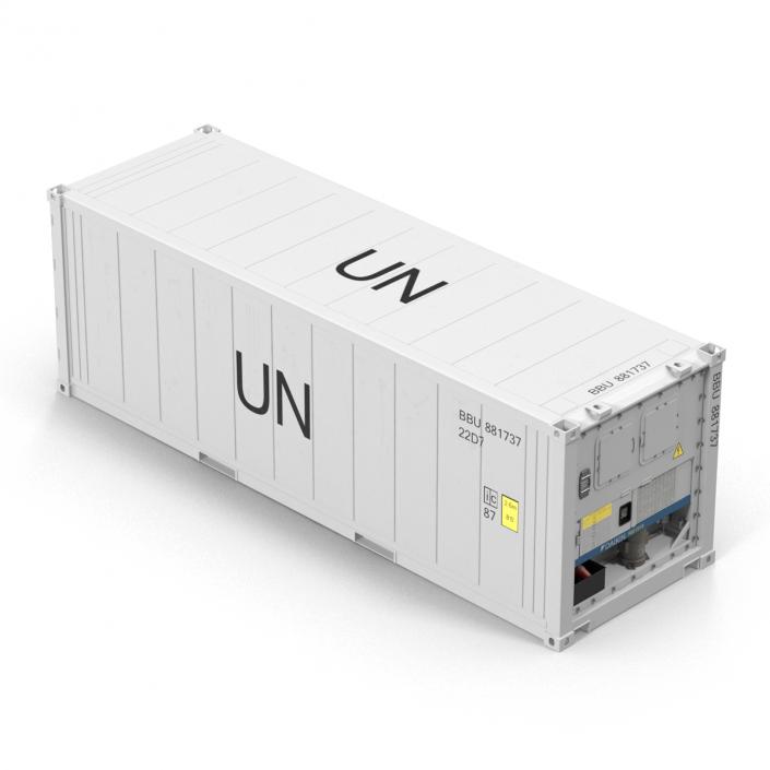 3D ISO Refrigerated Container