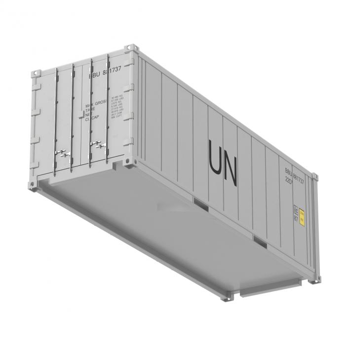 3D ISO Refrigerated Container