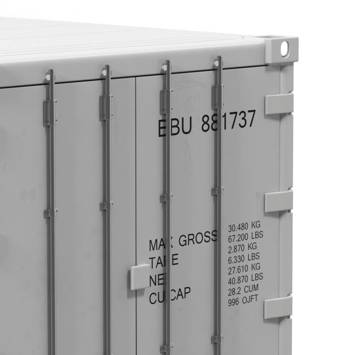 3D ISO Refrigerated Container