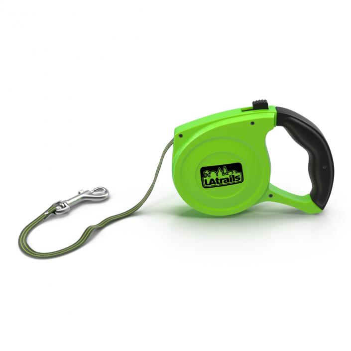 3D model Retractable Dog Leash Latrails