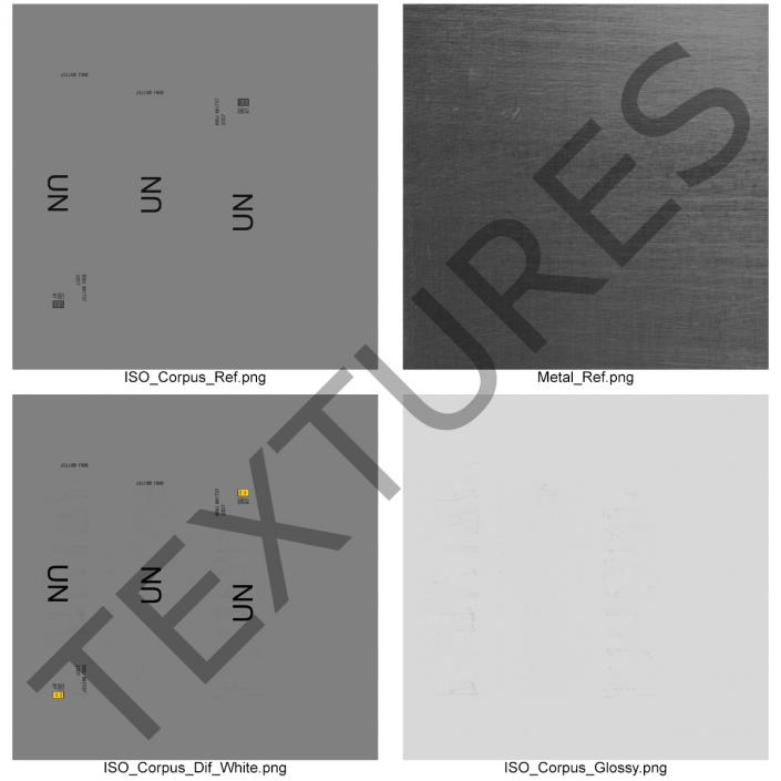 3D ISO Refrigerated Container