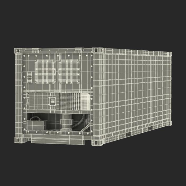 3D ISO Refrigerated Container