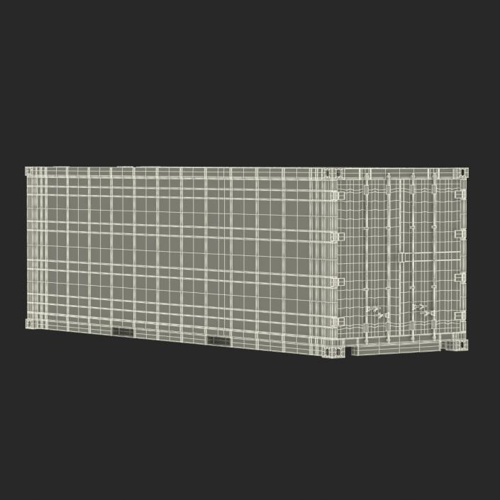 3D ISO Refrigerated Container