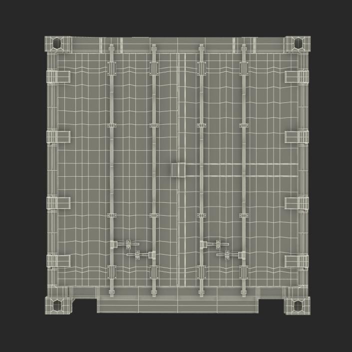 3D ISO Refrigerated Container