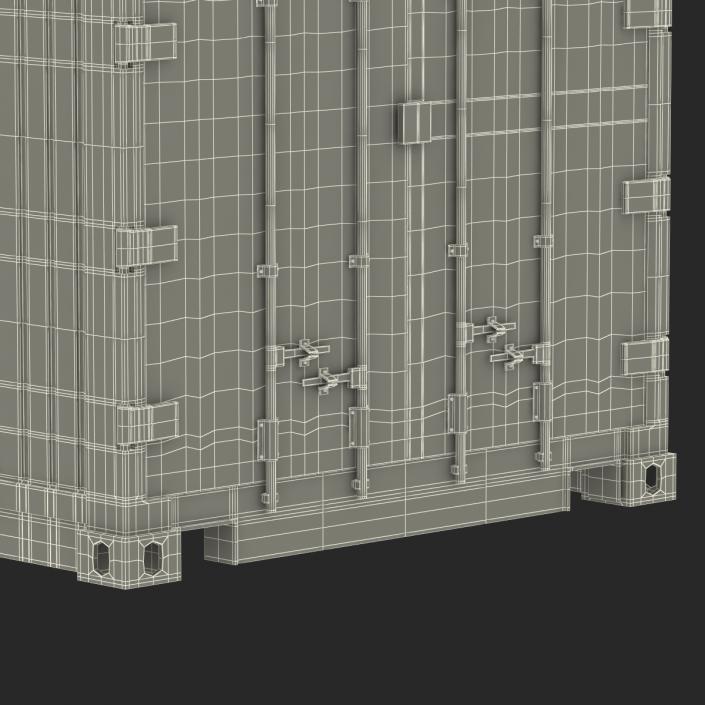 3D ISO Refrigerated Container