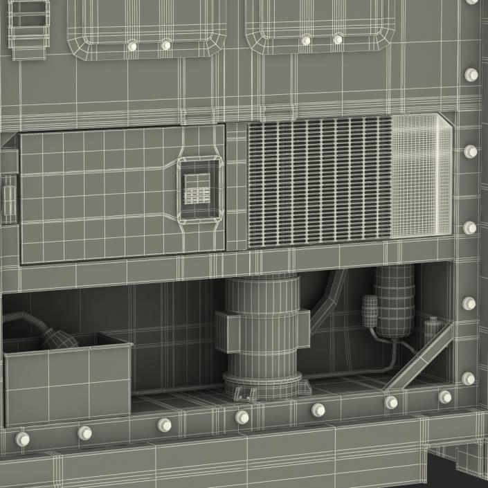 3D ISO Refrigerated Container