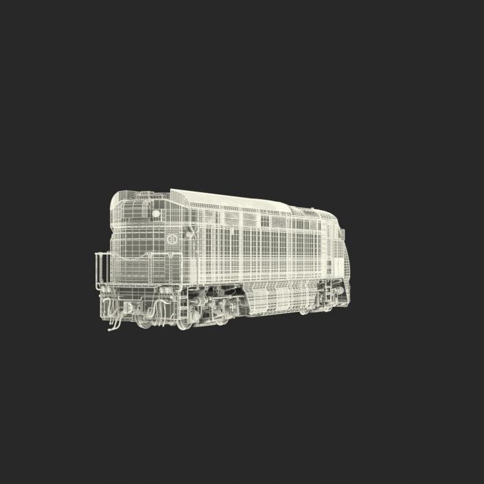 Diesel Electric Locomotive F59 PHI Coaster 3D