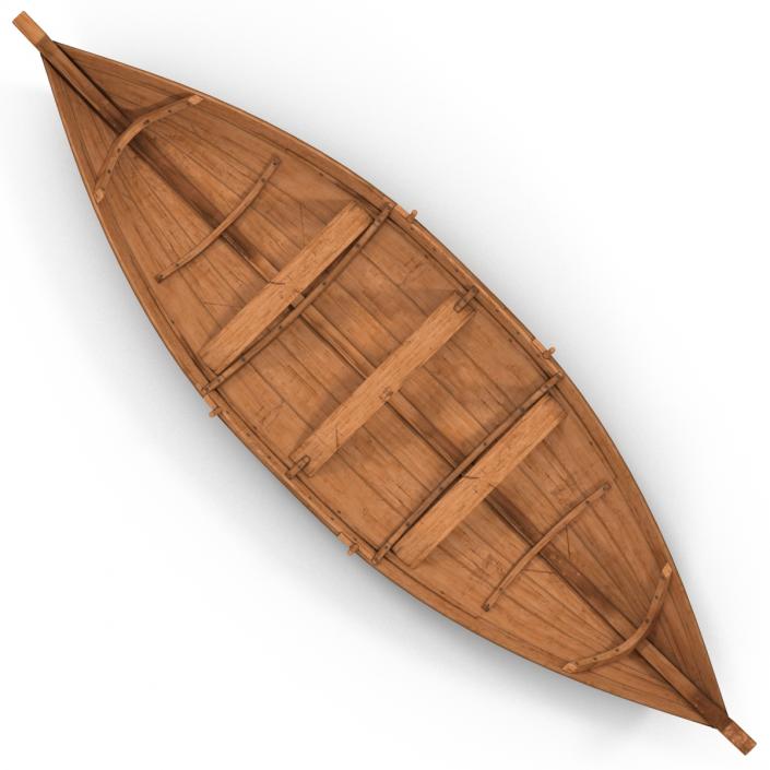 RowBoat 3D model