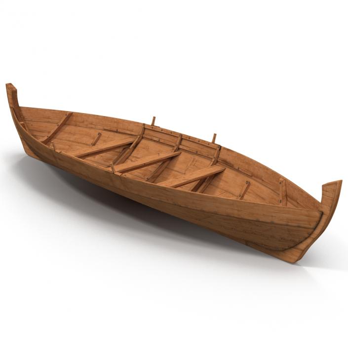 RowBoat 3D model