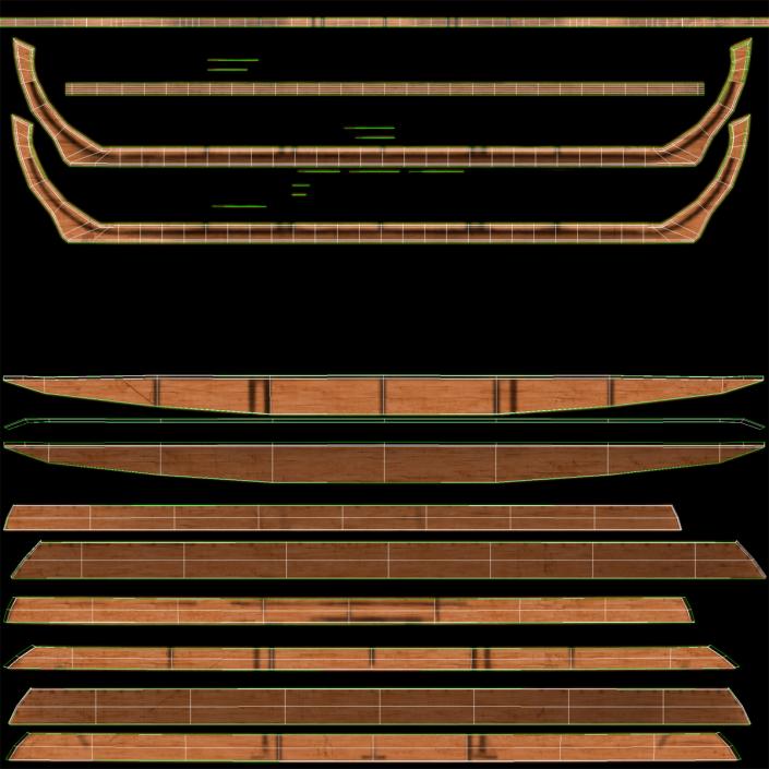 RowBoat 3D model