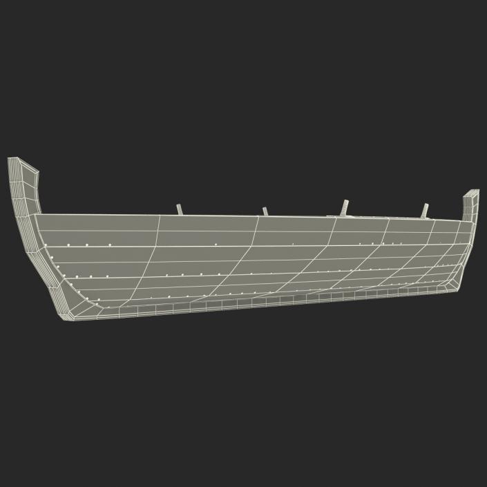 RowBoat 3D model