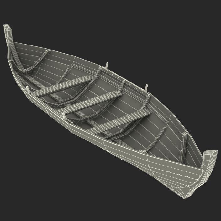 RowBoat 3D model