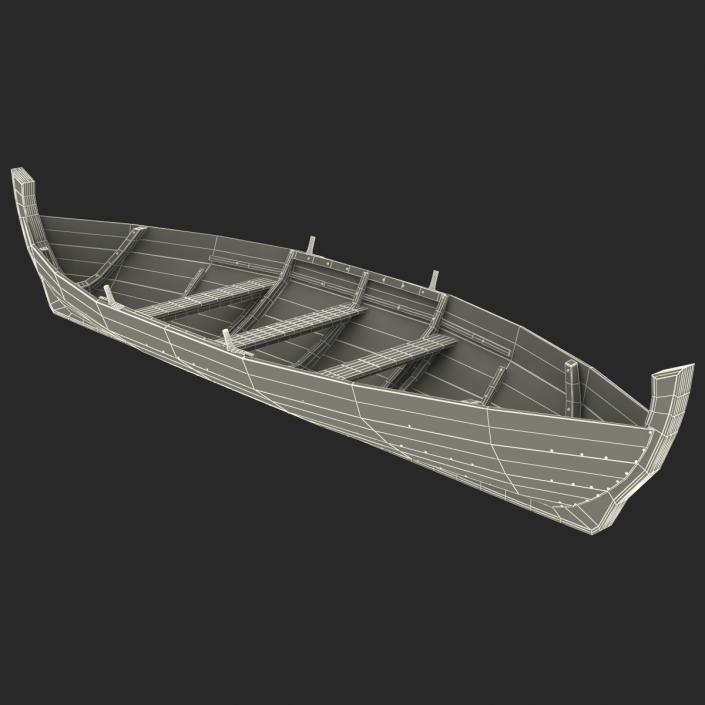 RowBoat 3D model