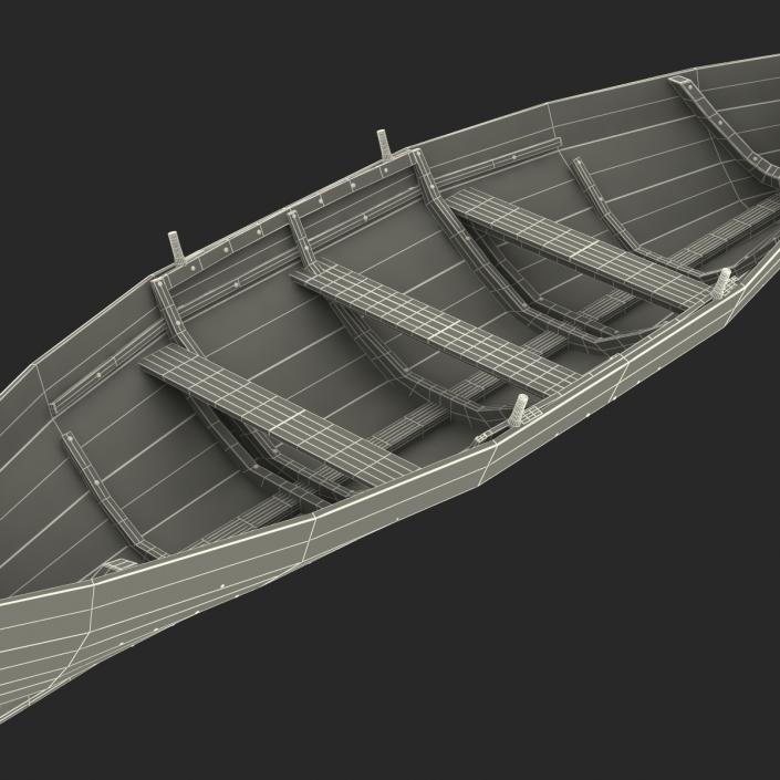 RowBoat 3D model