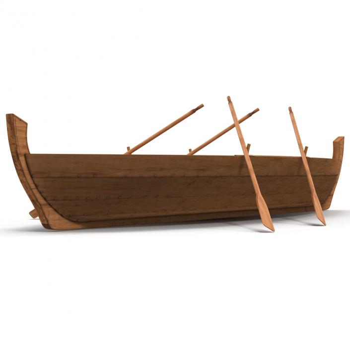 3D Rowing Boat