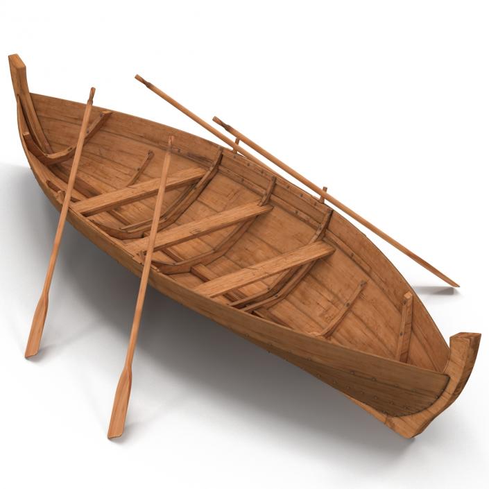 3D Rowing Boat