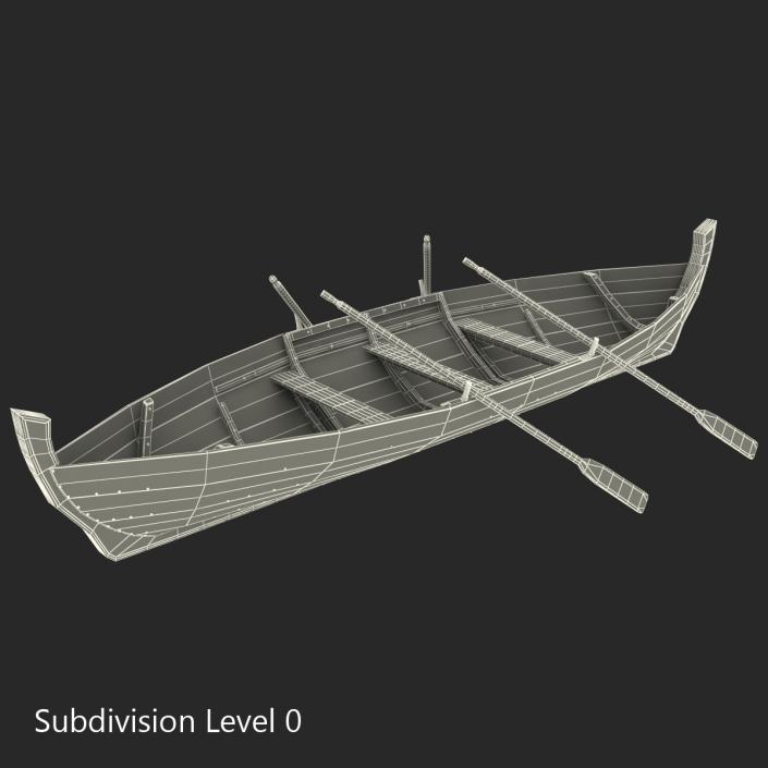 3D Rowing Boat