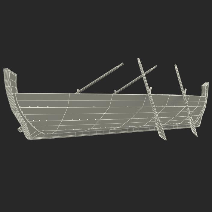 3D Rowing Boat