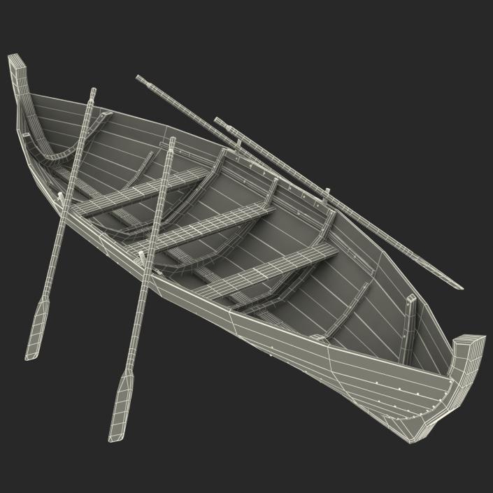 3D Rowing Boat