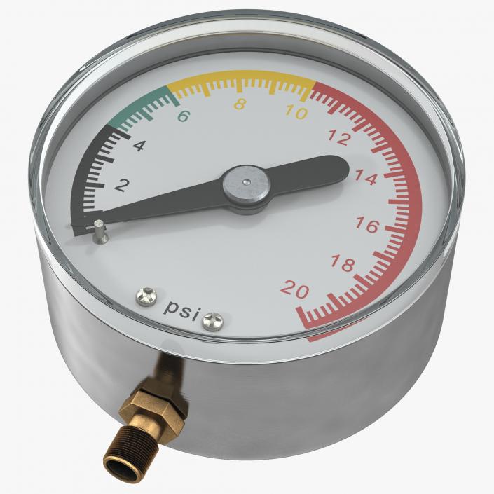 Pressure Gauge 3D model