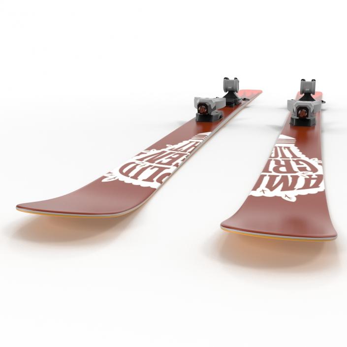 3D model Snow Ski 7