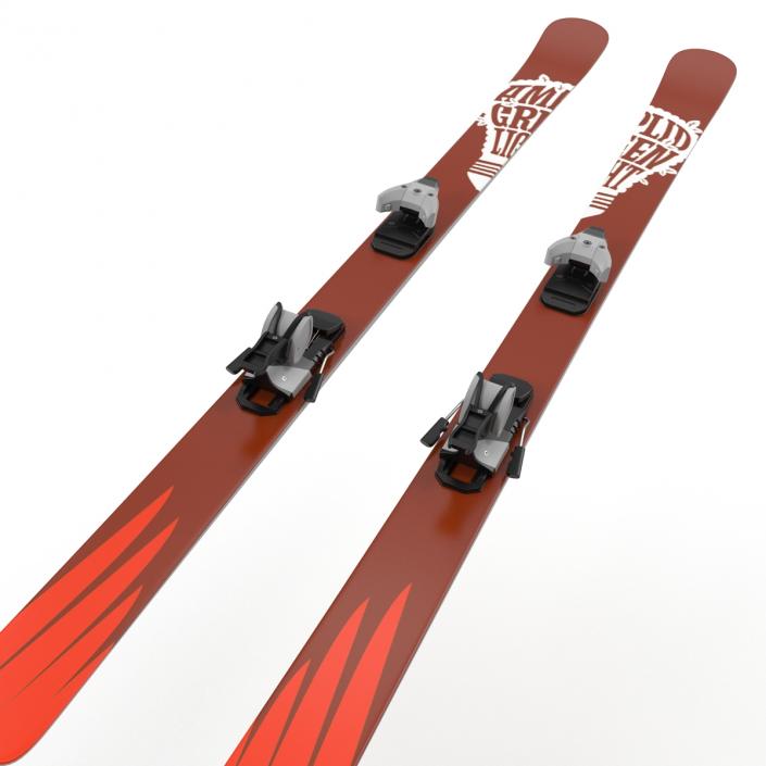 3D model Snow Ski 7