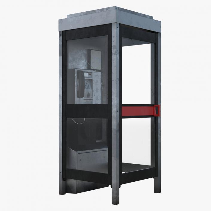 3D model Telephone Box 2