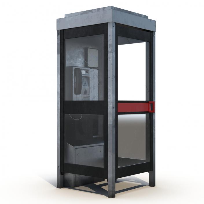 3D model Telephone Box 2