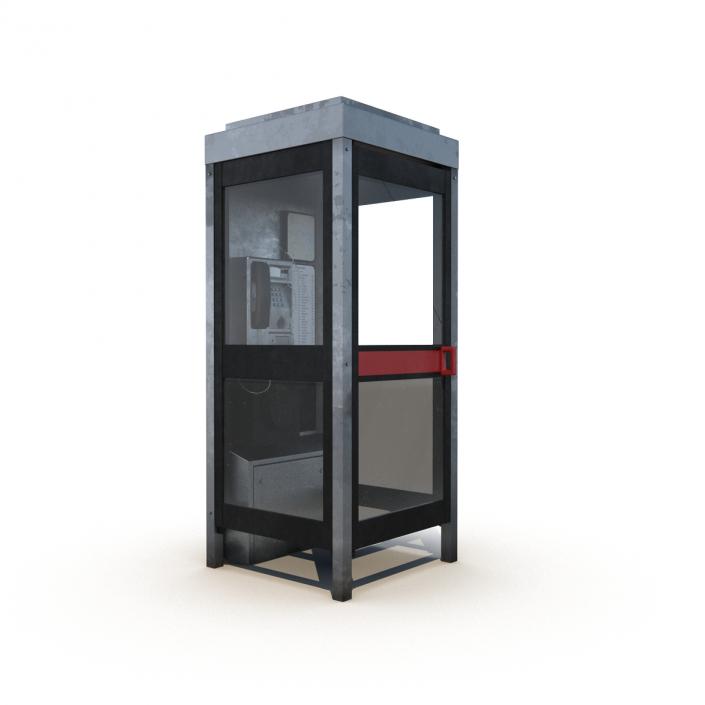 3D model Telephone Box 2