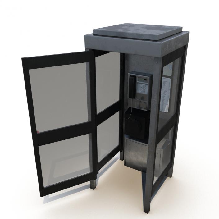 3D model Telephone Box 2