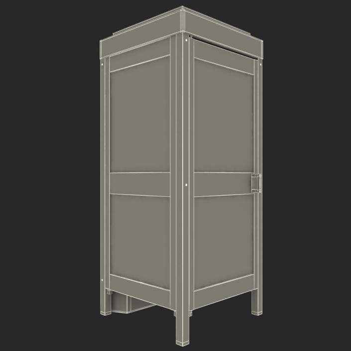 3D model Telephone Box 2