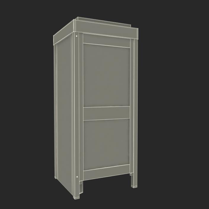 3D model Telephone Box 2