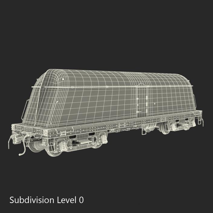 3D Bordens Milk Tank Car