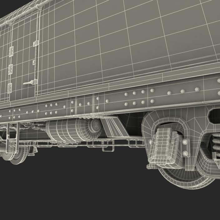 3D Bordens Milk Tank Car