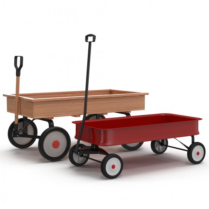 Childs Wagons 3D Models Collection 3D model