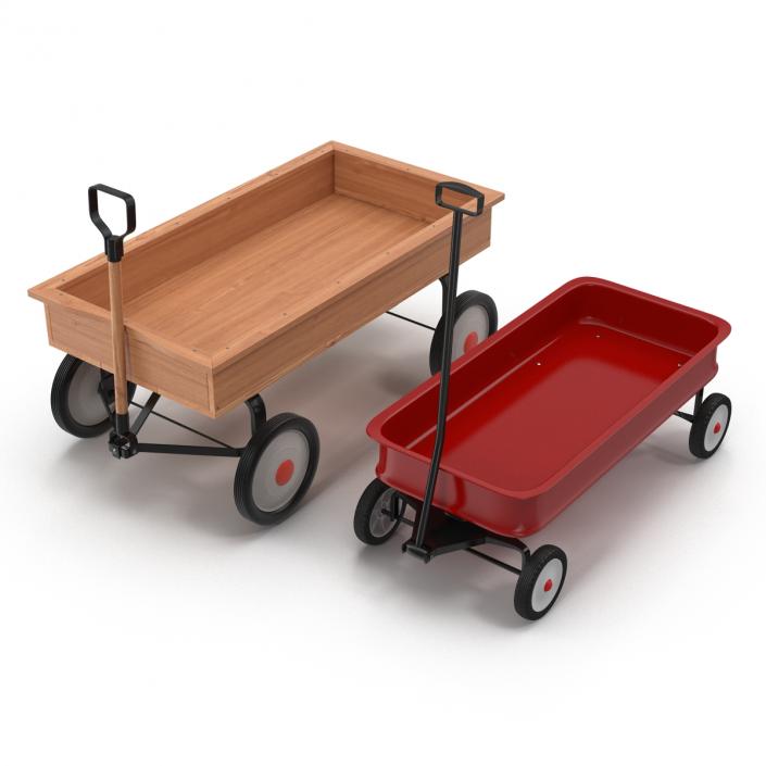 Childs Wagons 3D Models Collection 3D model