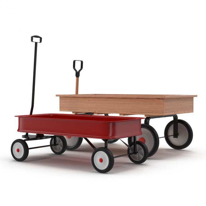 Childs Wagons 3D Models Collection 3D model