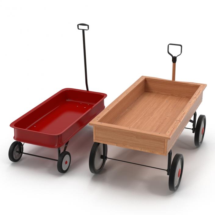 Childs Wagons 3D Models Collection 3D model