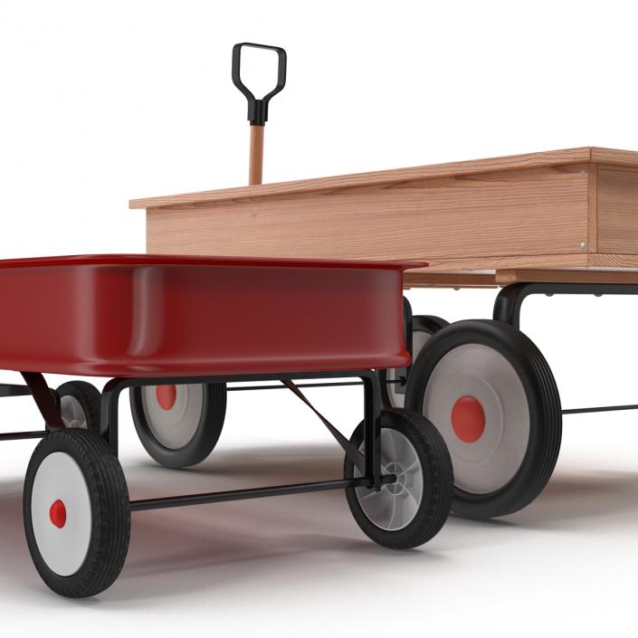 Childs Wagons 3D Models Collection 3D model