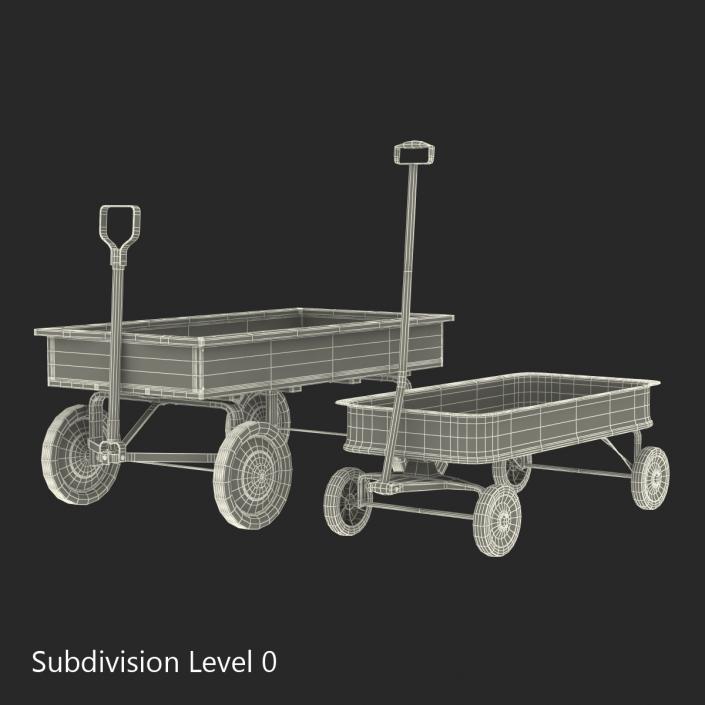 Childs Wagons 3D Models Collection 3D model